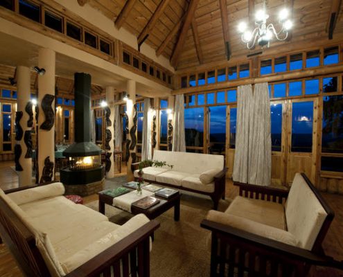 Malawi Nyika Nationalpark, Zimmer in der Chelinda Lodge