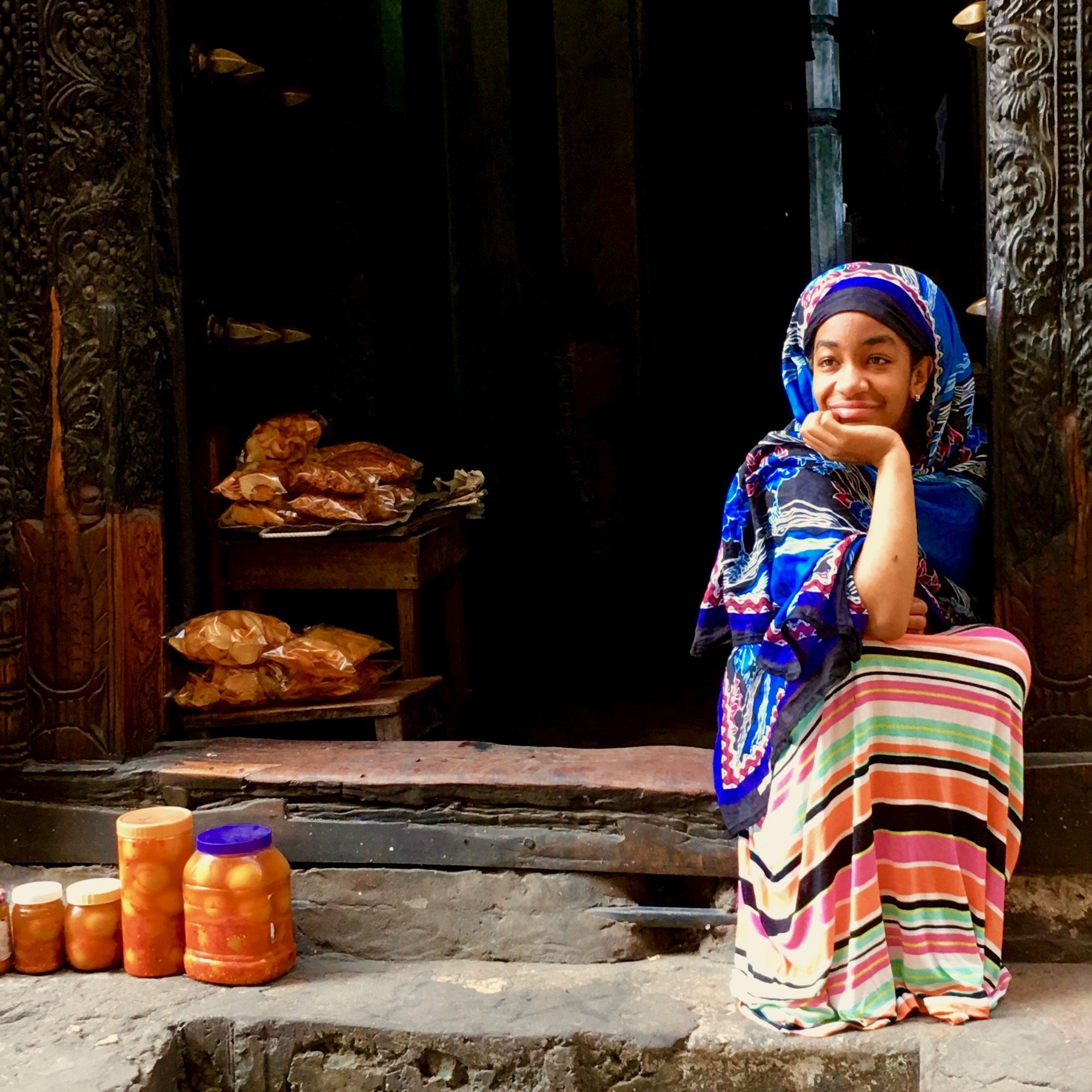 Sansibar Stone Town Girl