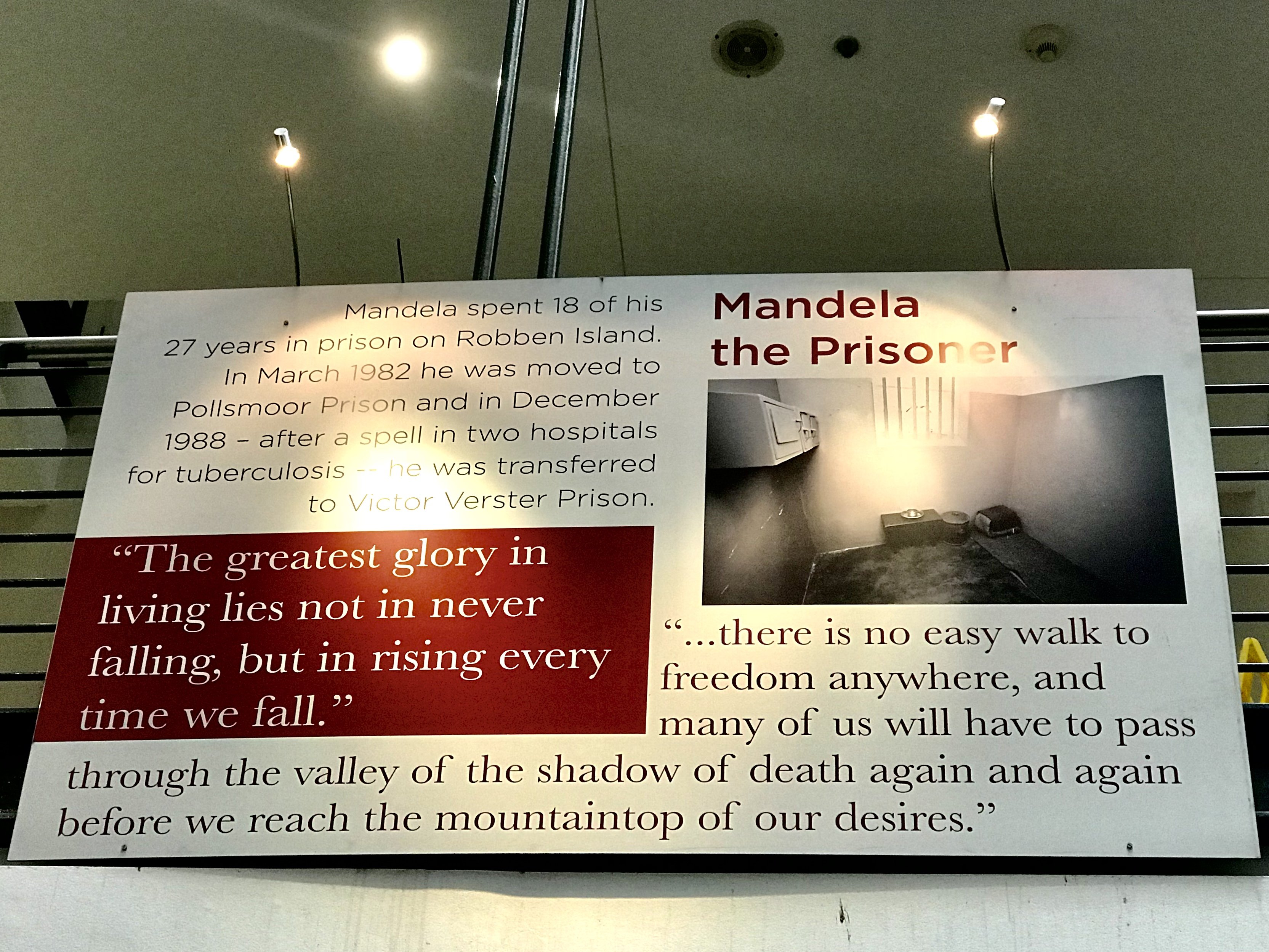 Nelson Mandela 5 Gefangener