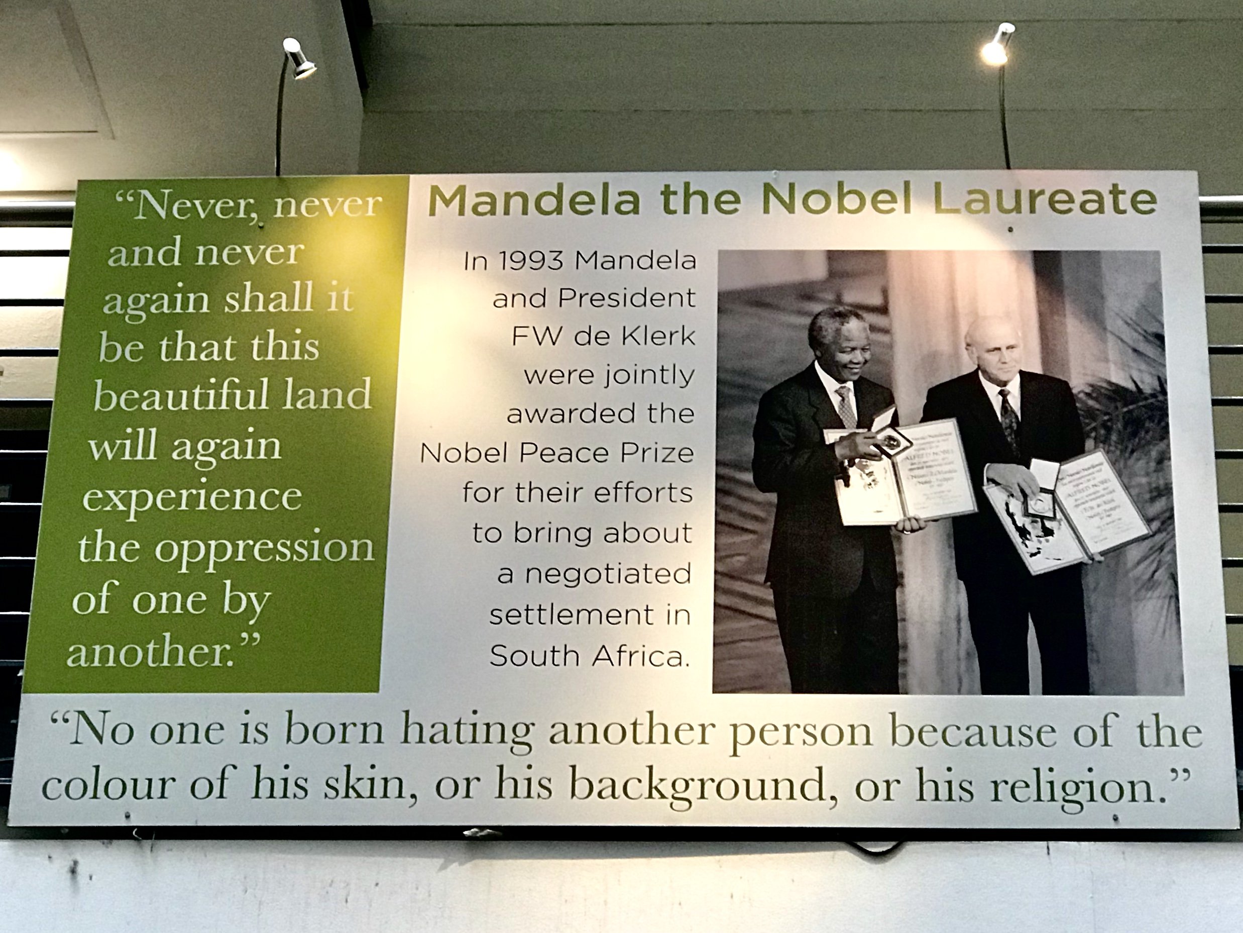 Nelson Mandela 8 Nobelpreis