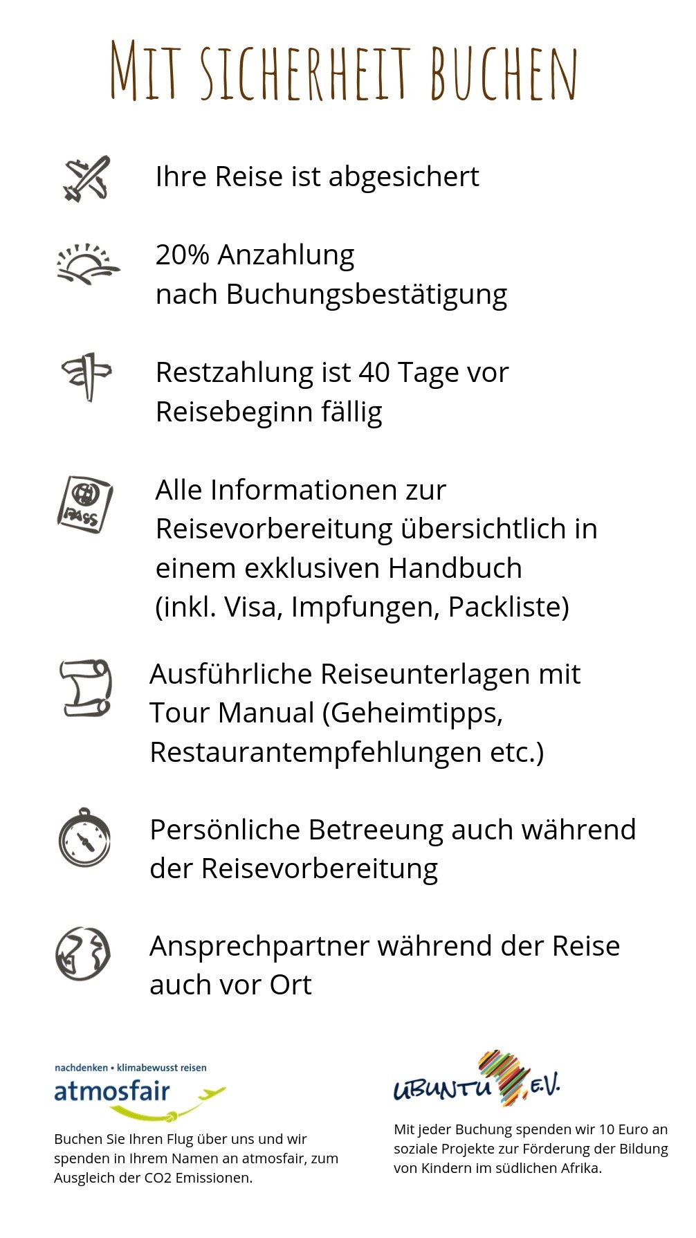Mit Sicherheit Buchen Mobilansicht 2