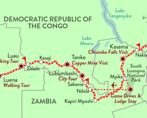 rovos rail map angola