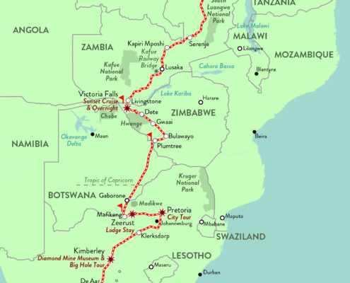 rovos rail map