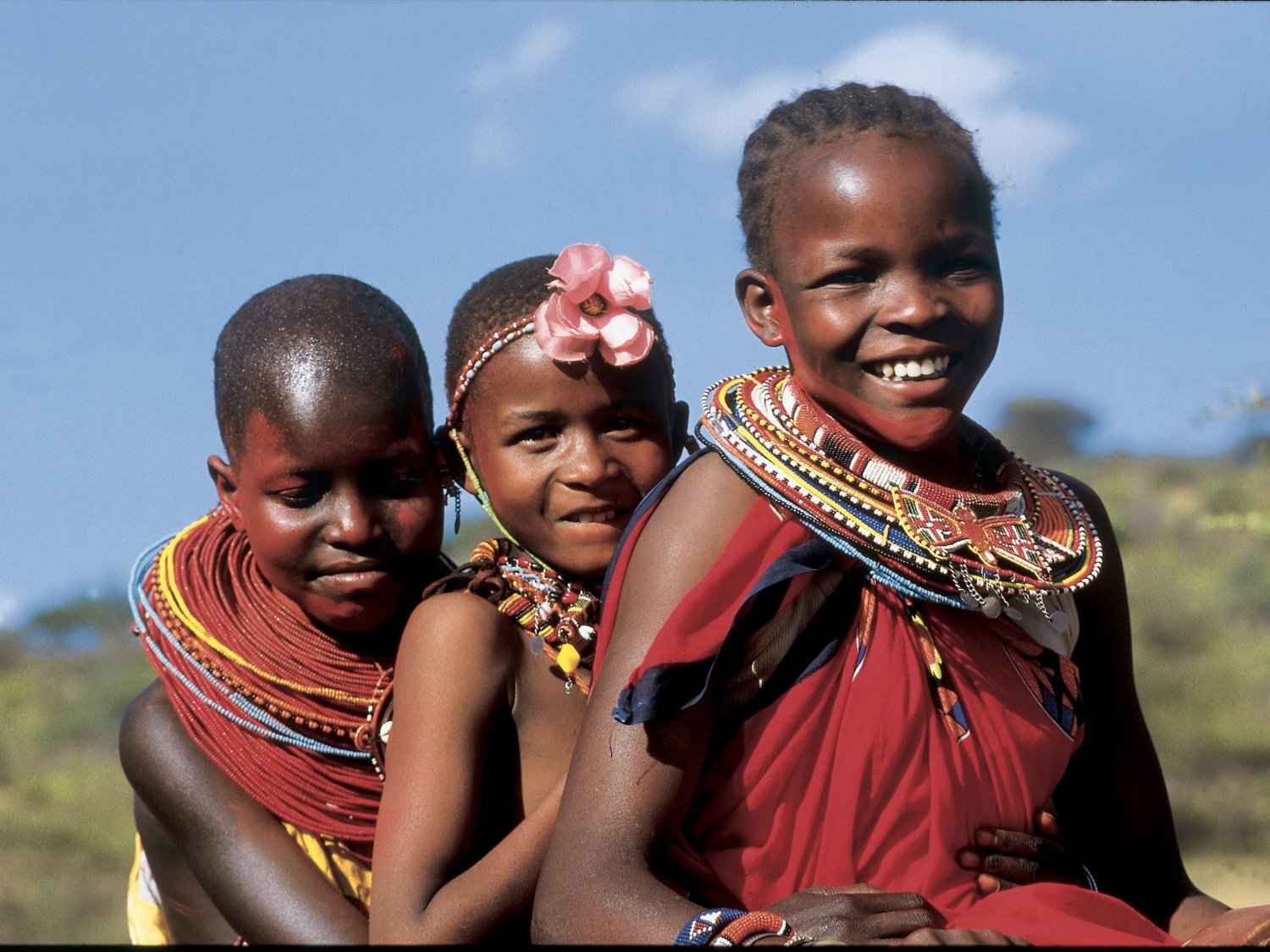 Tansania Maasai Girls