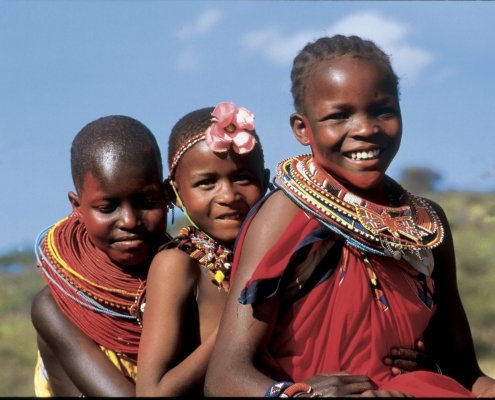 Tansania Maasai Girls