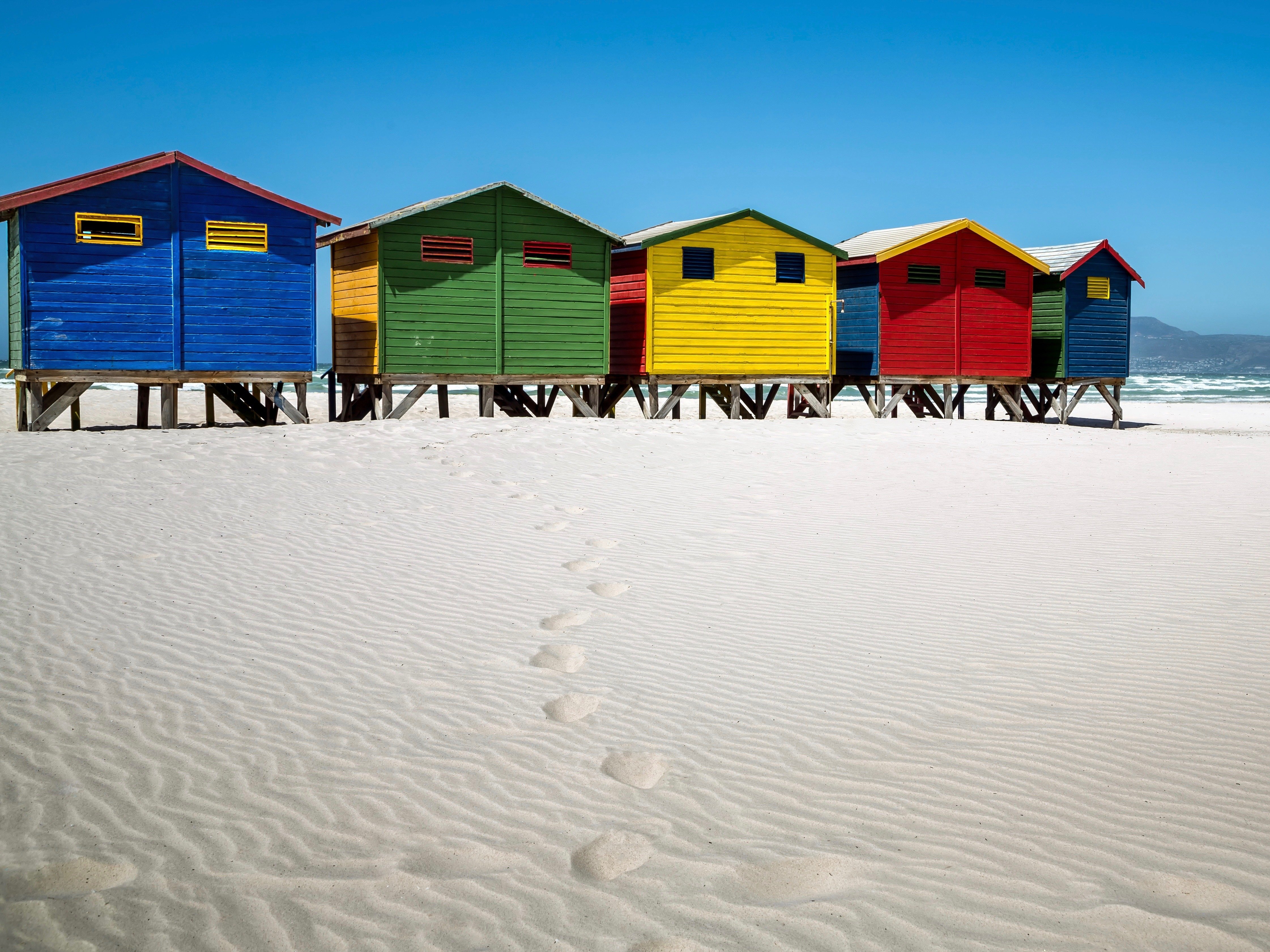 Suedafrika Kapstadt Muizenberg