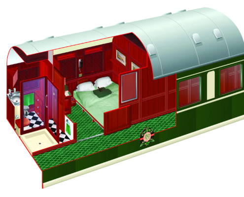 Rovos Rail cabin