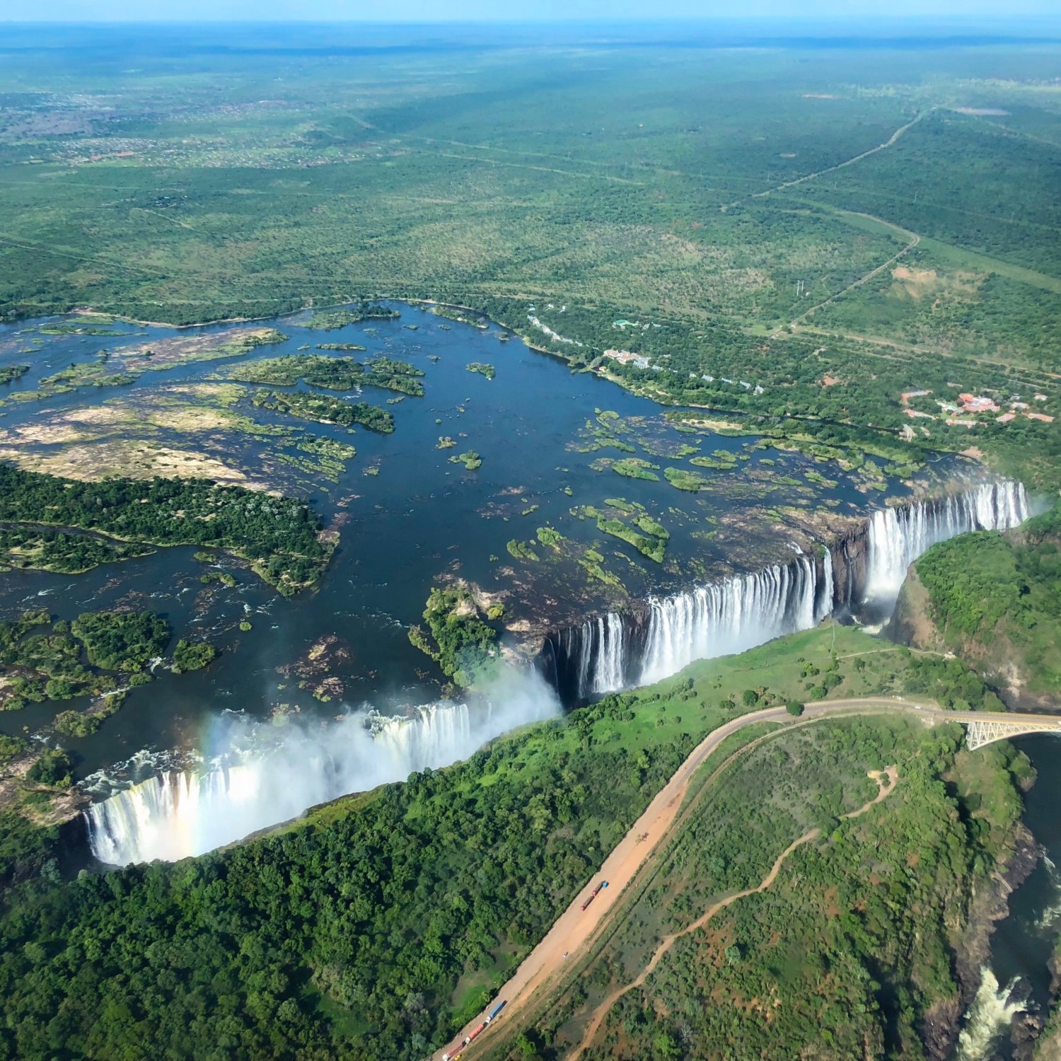 Simbabwe Victoria Falls Helicopter 4x4