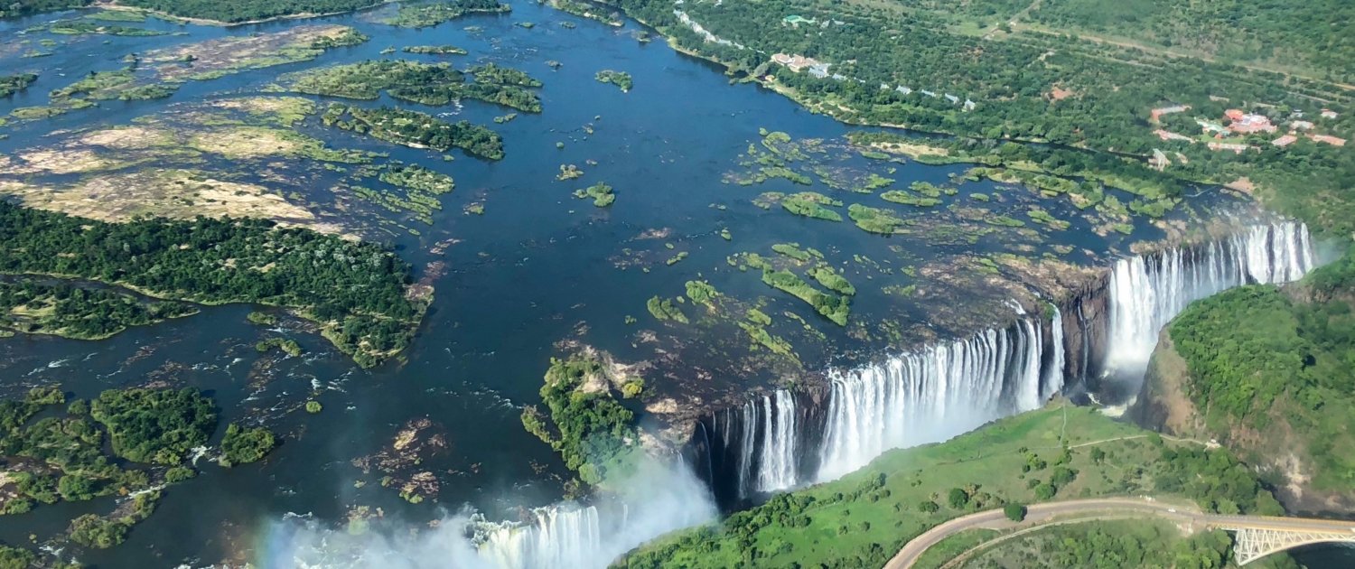 Simbabwe Victoria Falls Helicopter 4x4