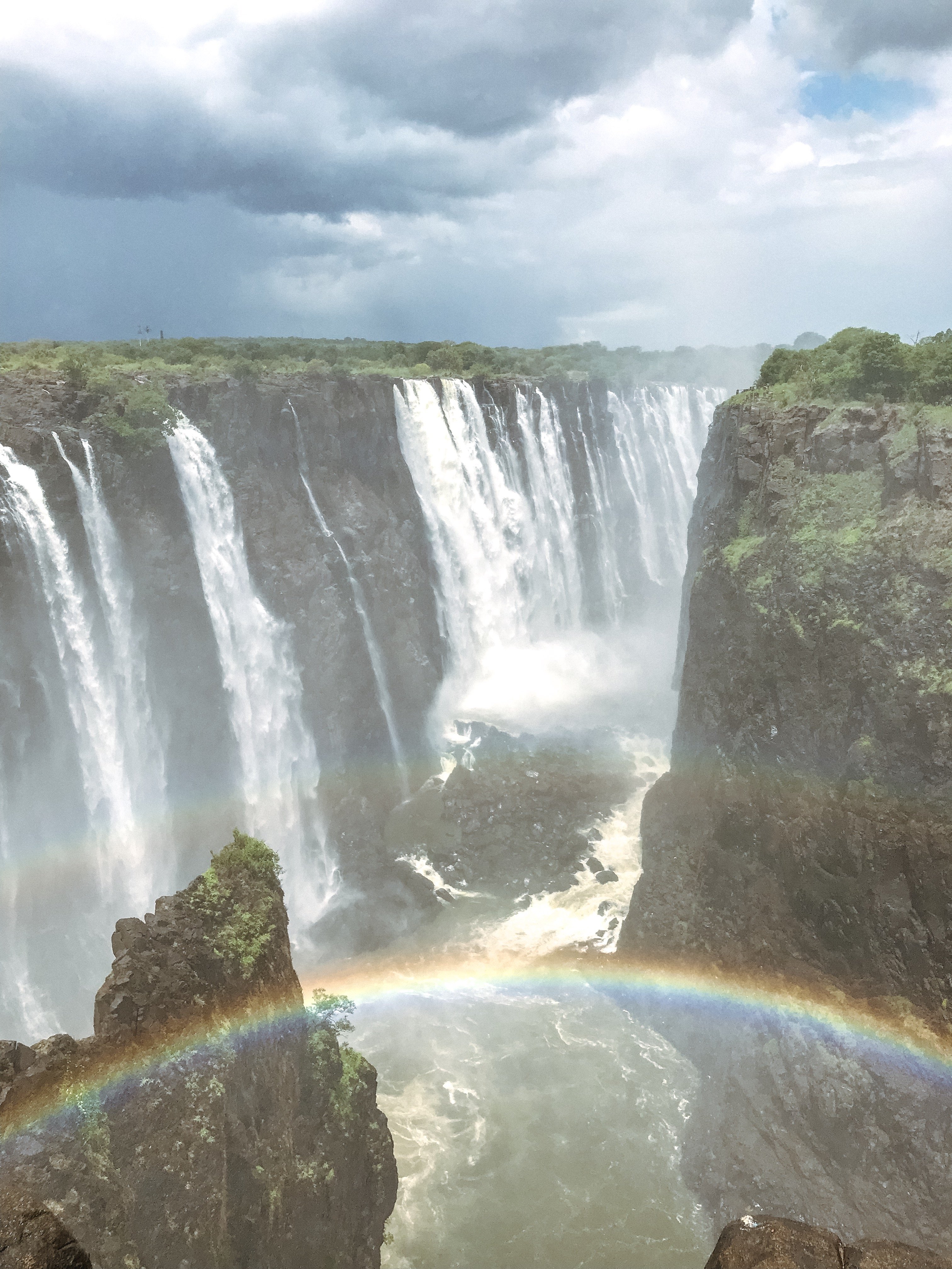 Simbabwe Victoria Falls Regenbogen 4