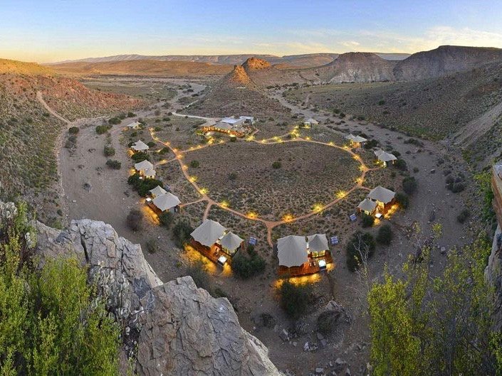 Suedafrika Sanbona Dwyka