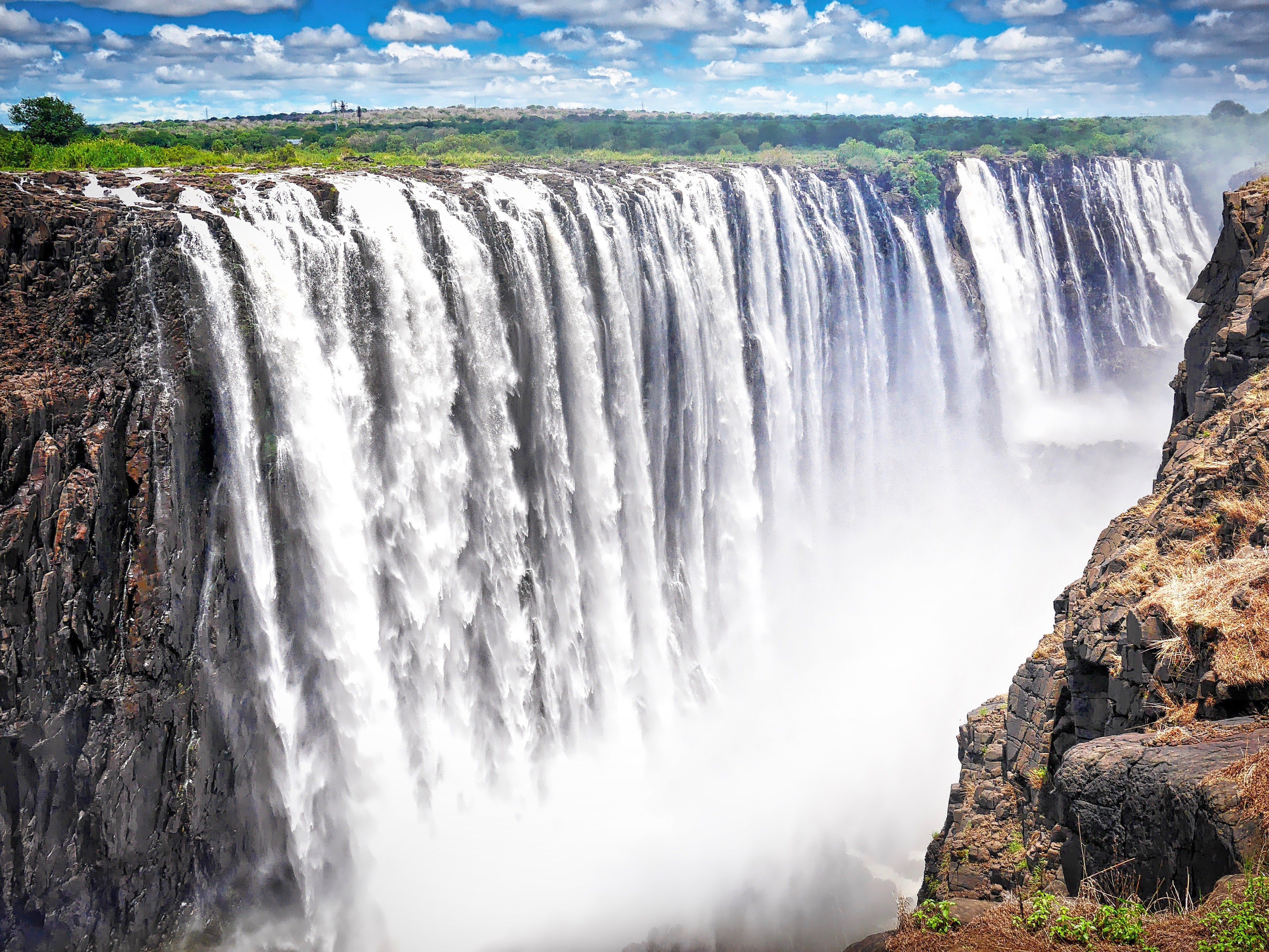 Botswana Victoria Falls Close up