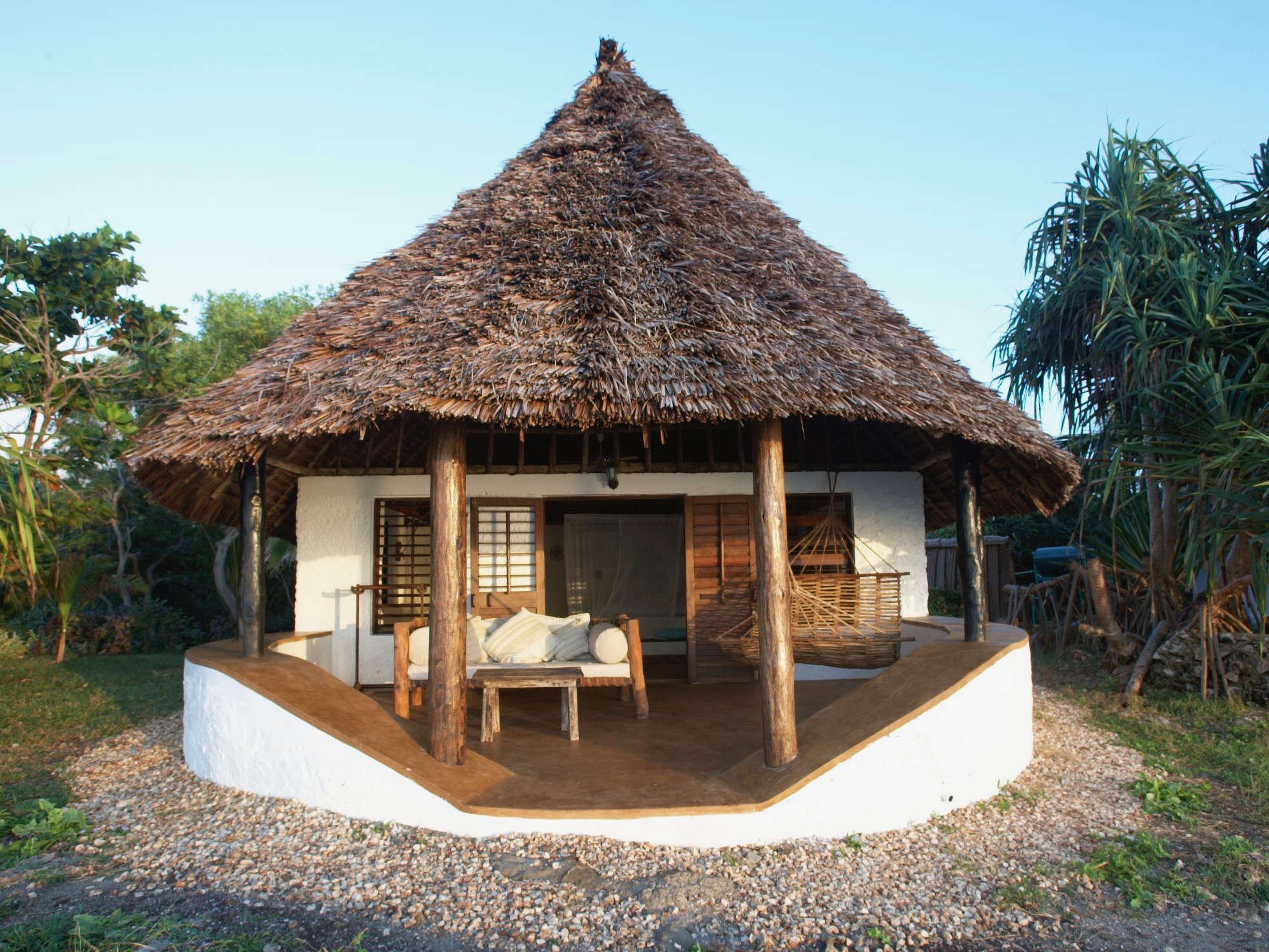 Bungalow in Tansania im Asilia Matemwe-lodge