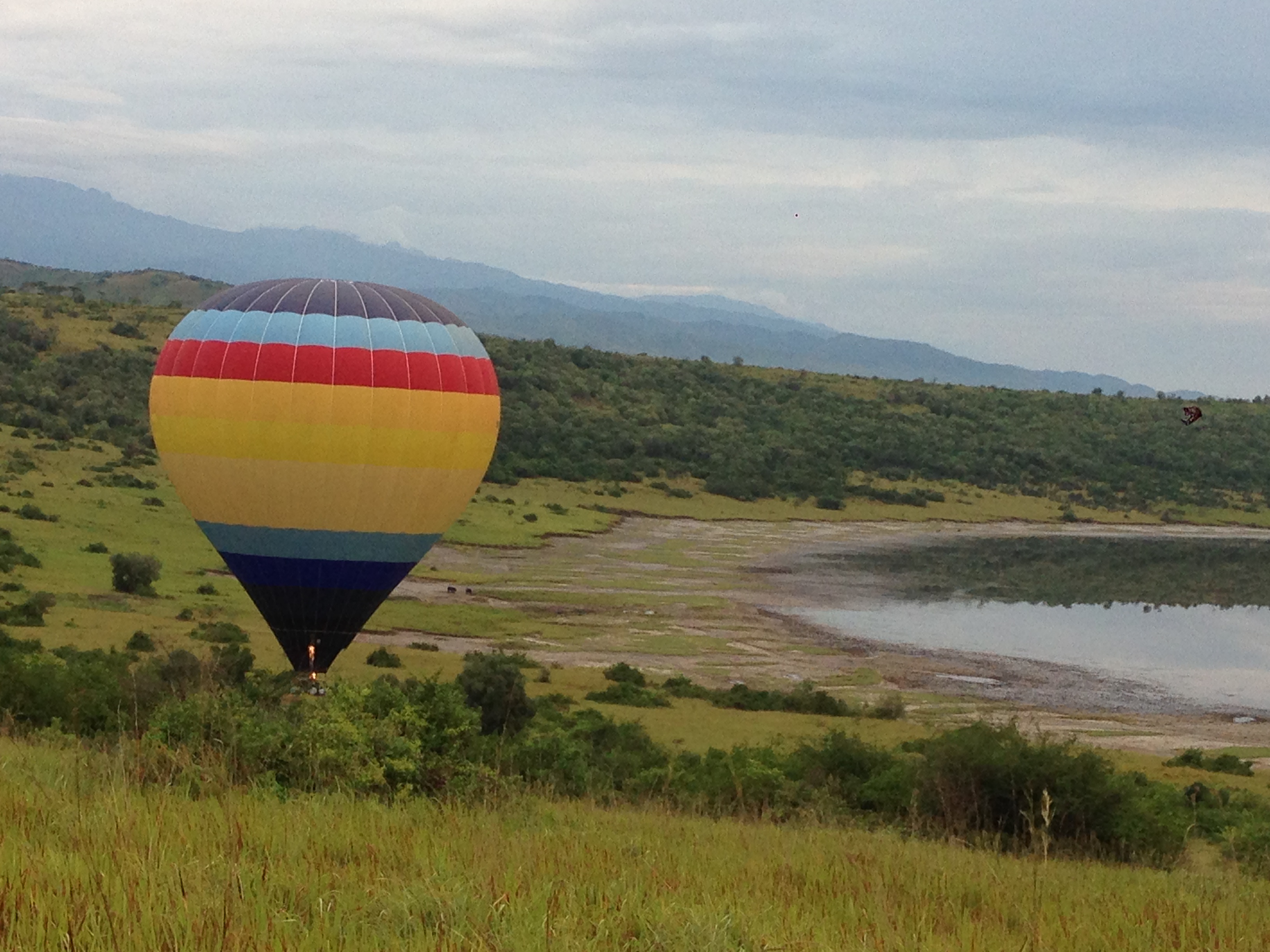Hot Air balloon in Queen Elizabeth