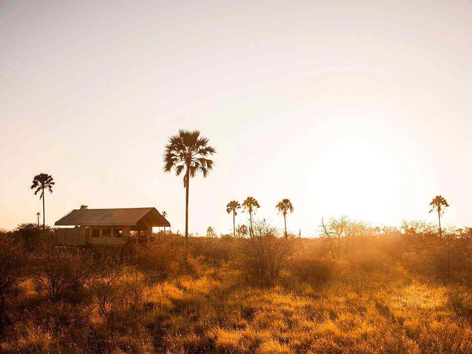 camp Kalahari botswana tent